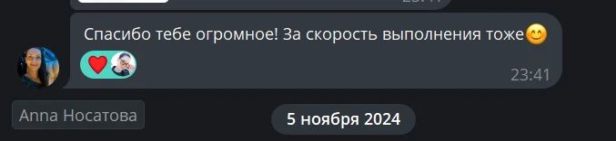Отзывы о выполненных проектах anna-nosatova-cvetokor.webp